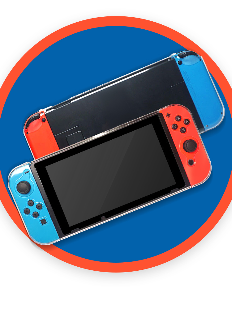 Ultra - Slim and Durable TPU Transparent Case for Switch: Ultimate Console Protection - Image 2