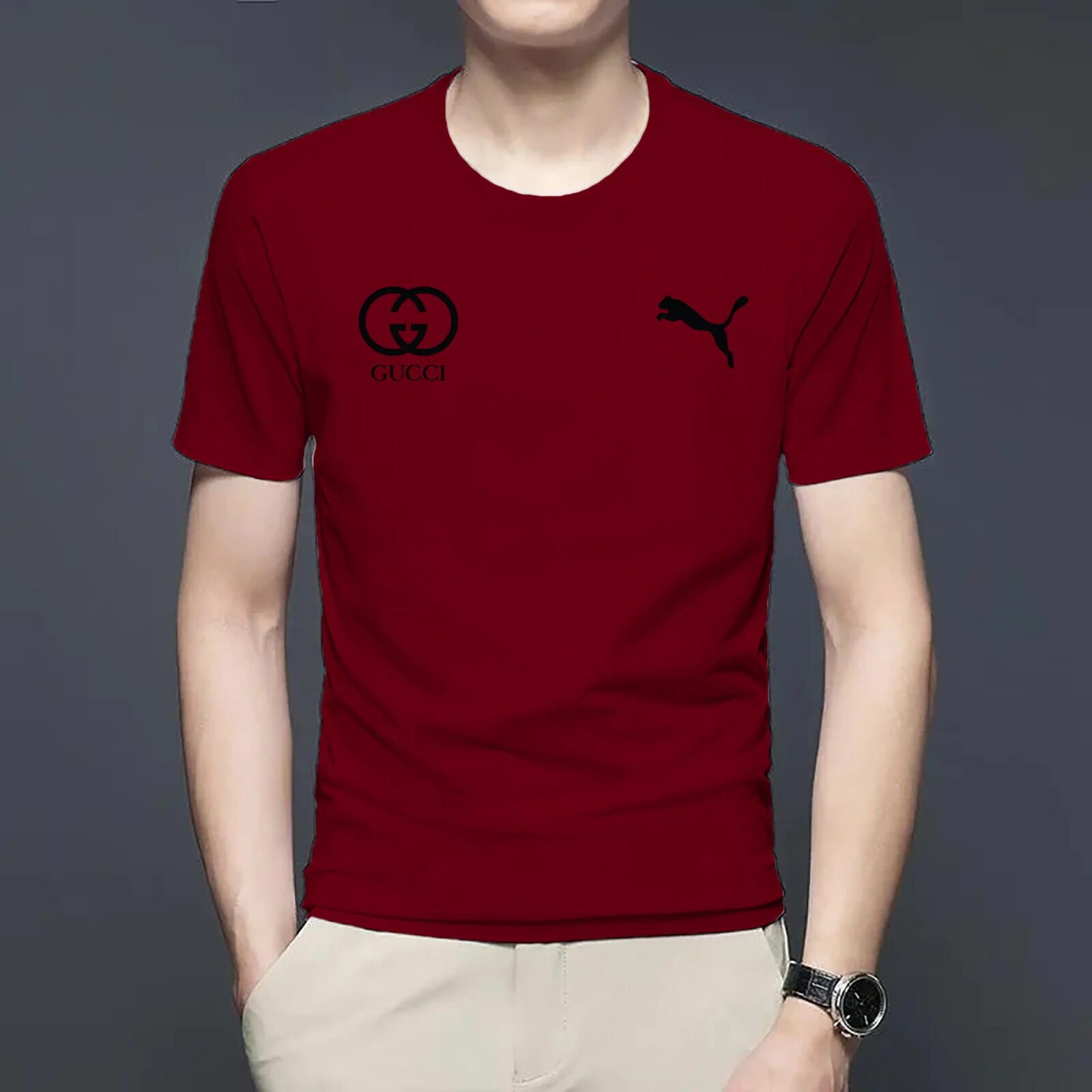 Tree Printed Casual T-Shirt for Men - Showcase Unique Style in Your Casual and Stylish Fashion - Image 2